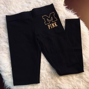 Victoria’s Secret PINK Michigan Leggings